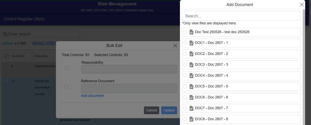ControlDocumentLinkingBulkEdit